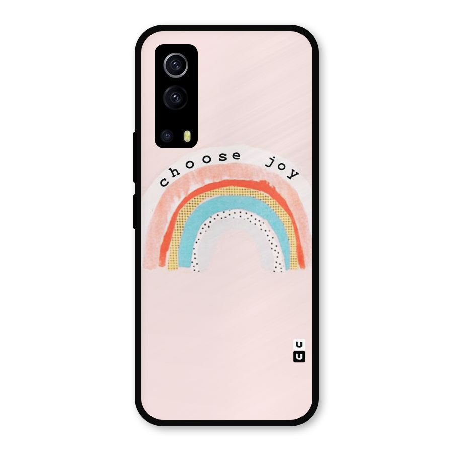 Choose Joy Metal Back Case for iQOO Z3