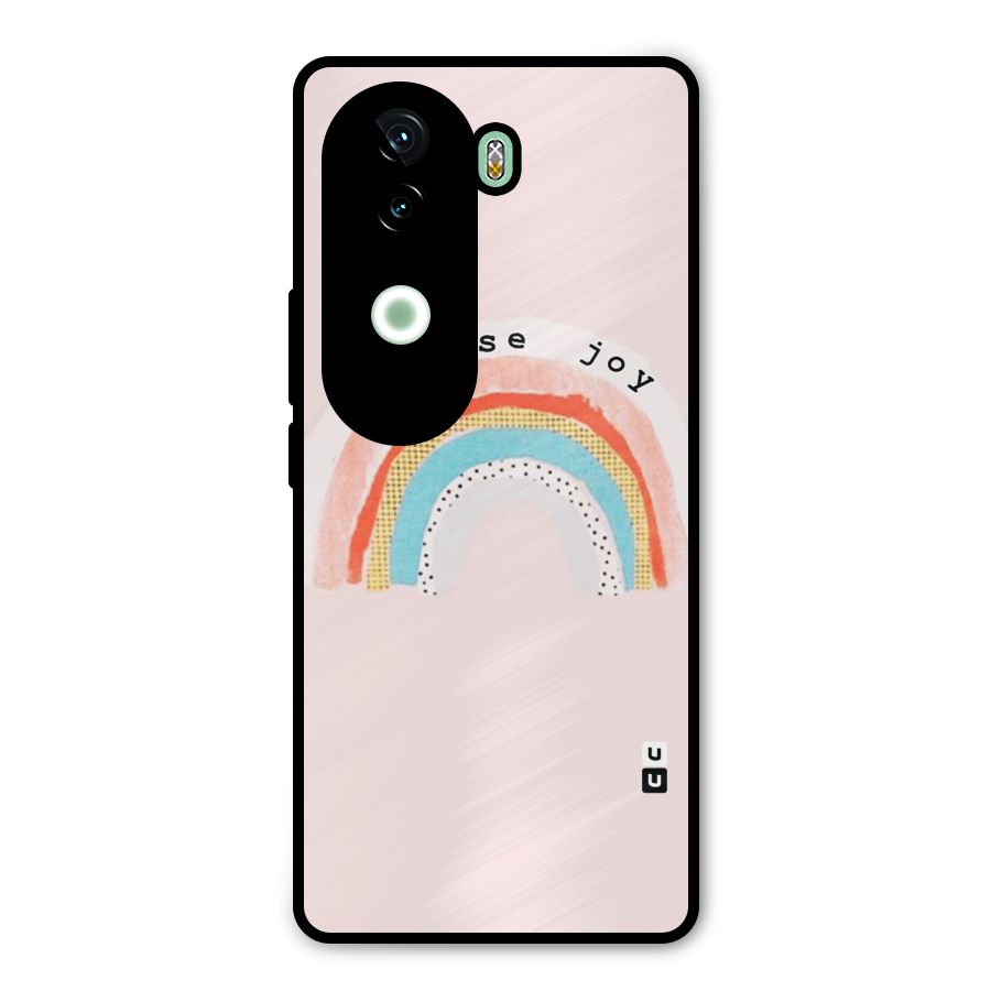Choose Joy Metal Back Case for iQOO Z9s
