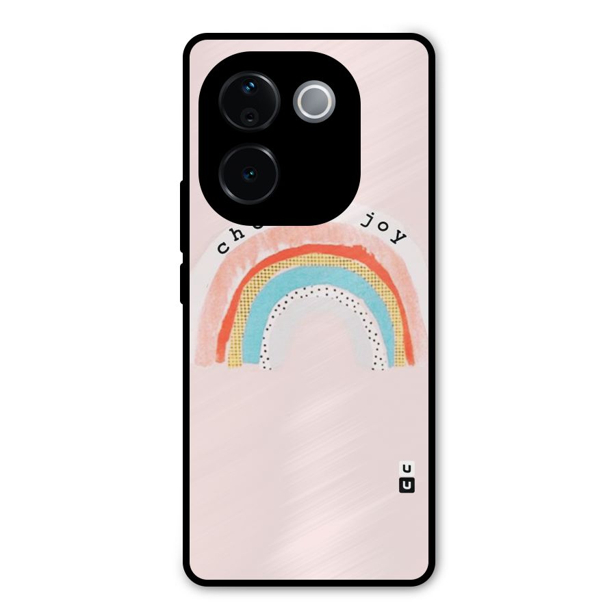 Choose Joy Metal Back Case for iQOO Z9s Pro