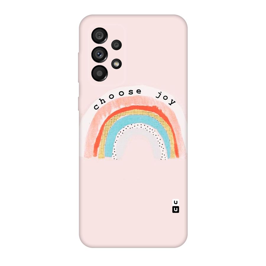 Choose Joy Original Polycarbonate Back Case for Galaxy A73 5G