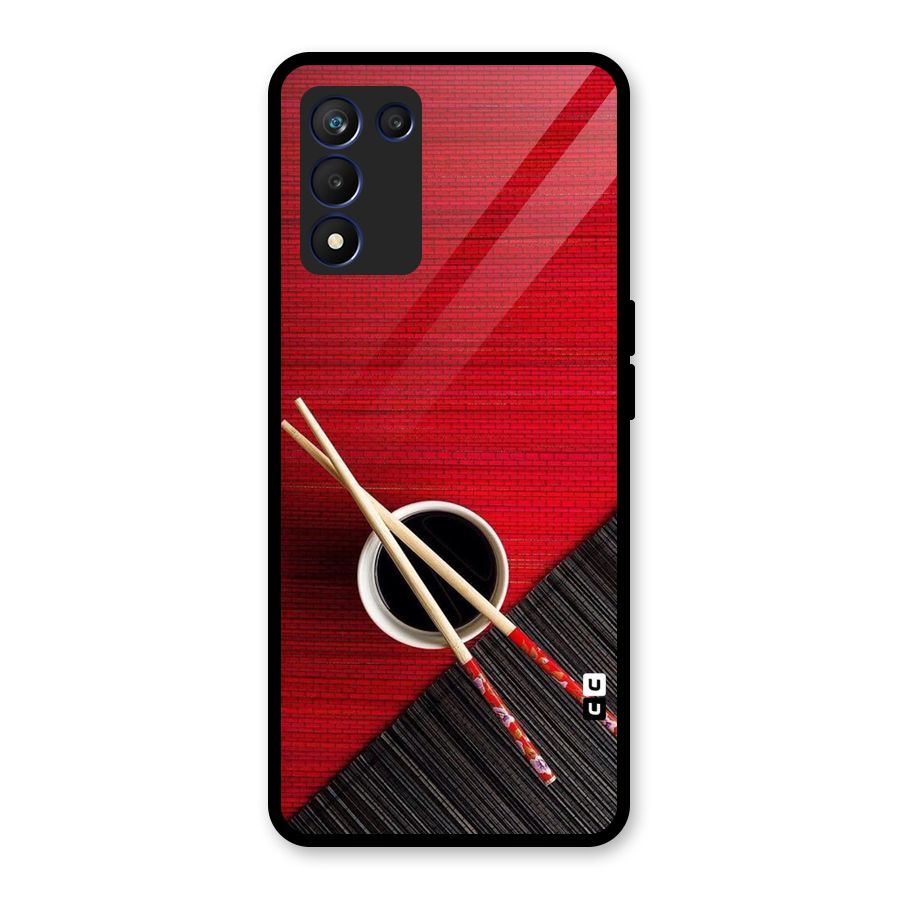 Chopstick Design Glass Back Case for Realme 9 5G Speed