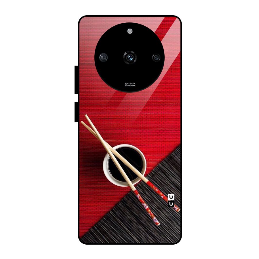 Chopstick Design Glass Back Case for Realme Narzo 60 5G