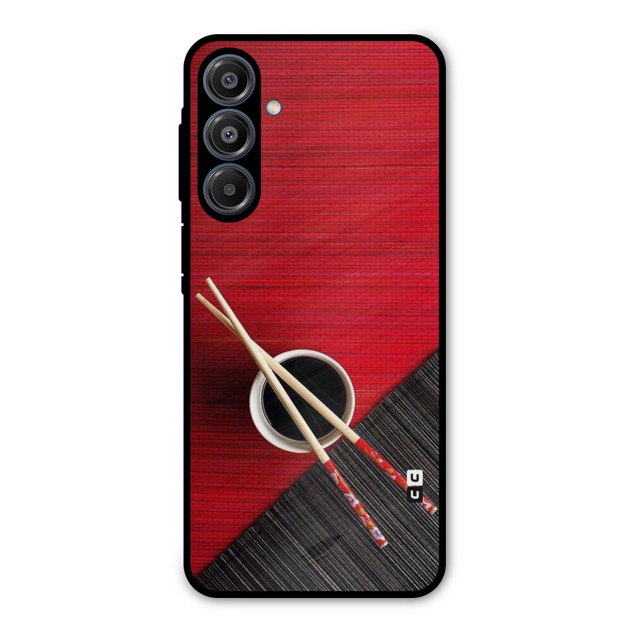 Chopstick Design Metal Back Case for Galaxy A16 5G
