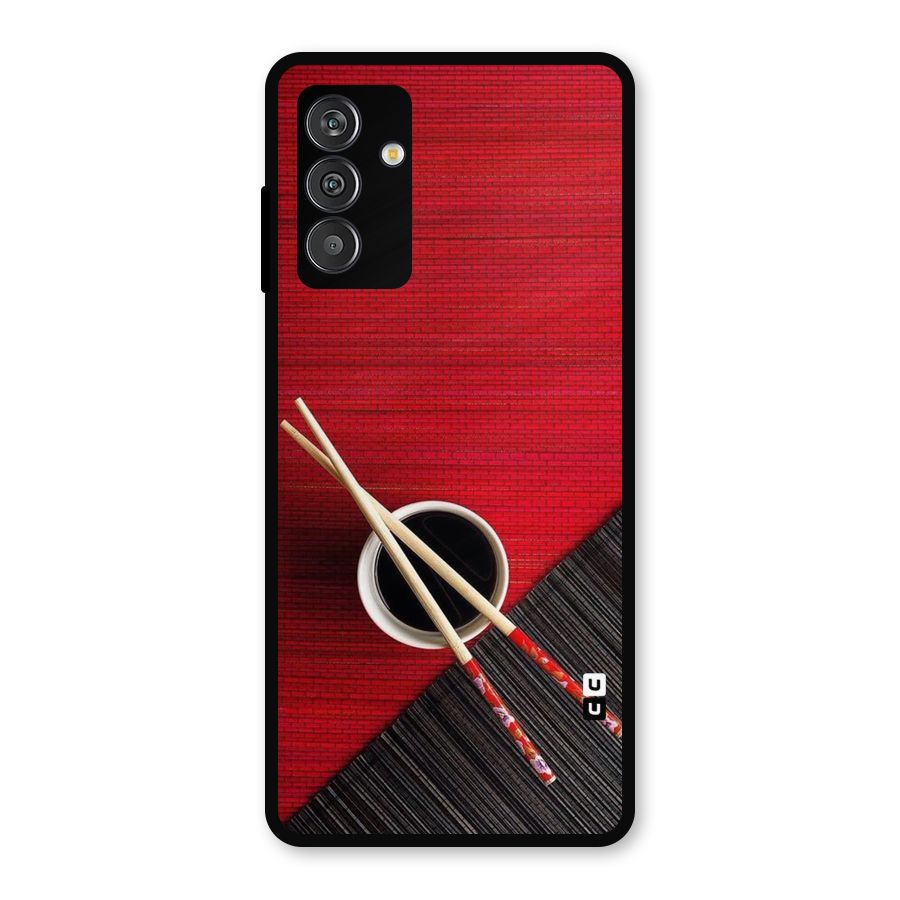 Chopstick Design Metal Back Case for Galaxy F13