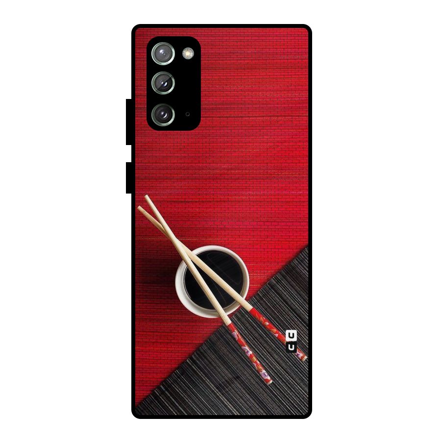 Chopstick Design Metal Back Case for Galaxy Note 20