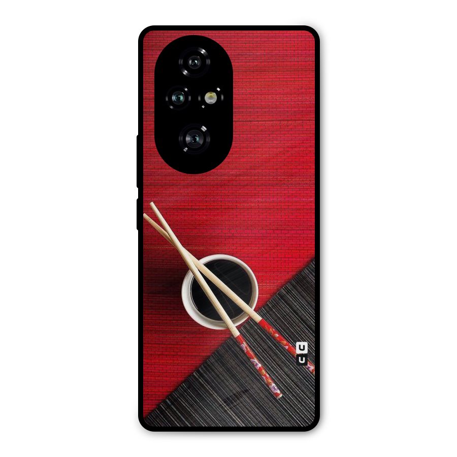 Chopstick Design Metal Back Case for Honor 200 Pro
