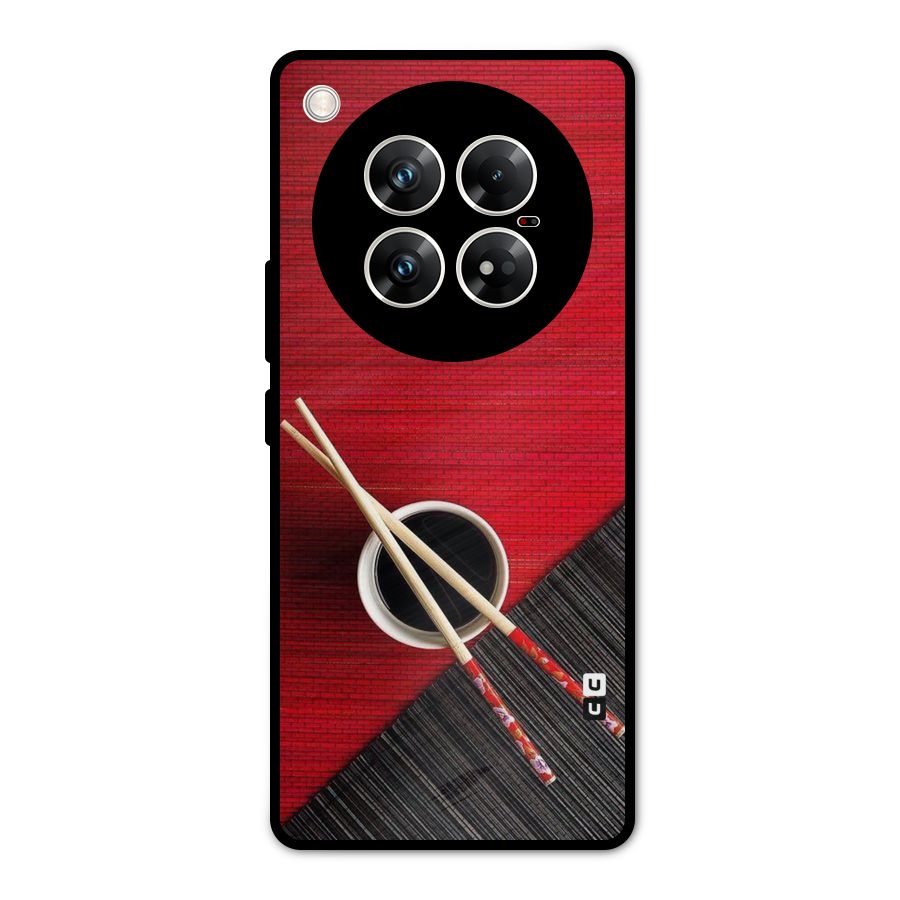 Chopstick Design Metal Back Case for Infinix Zero 40 5G
