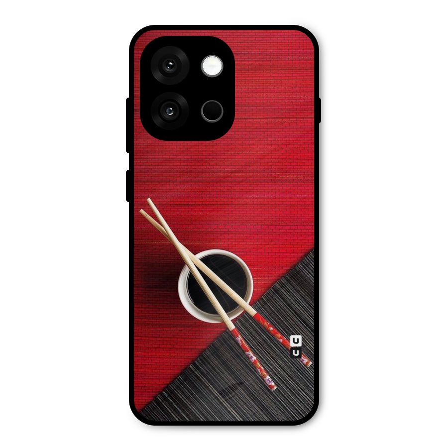 Chopstick Design Metal Back Case for OnePlus 13s