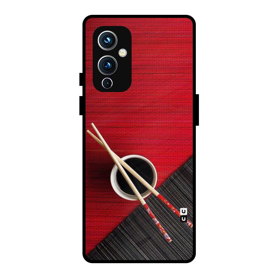 Chopstick Design Metal Back Case for OnePlus 9
