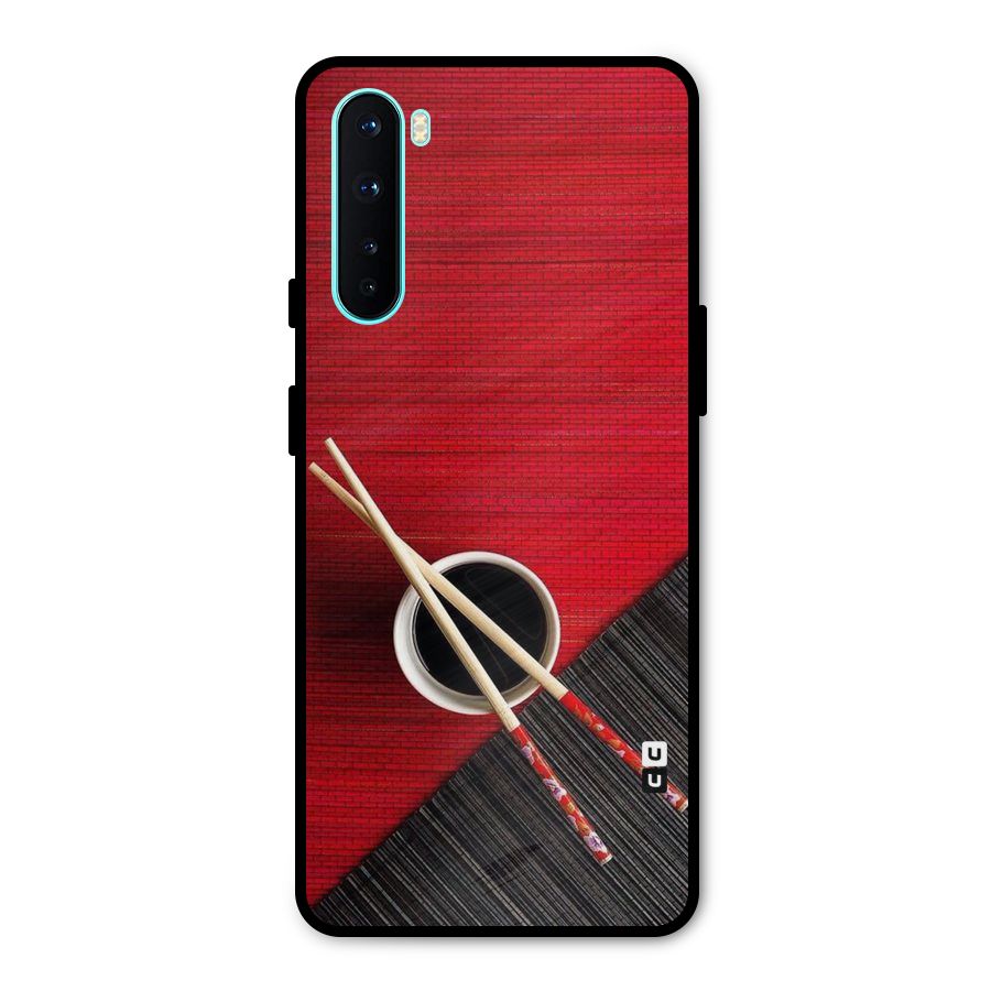 Chopstick Design Metal Back Case for OnePlus Nord