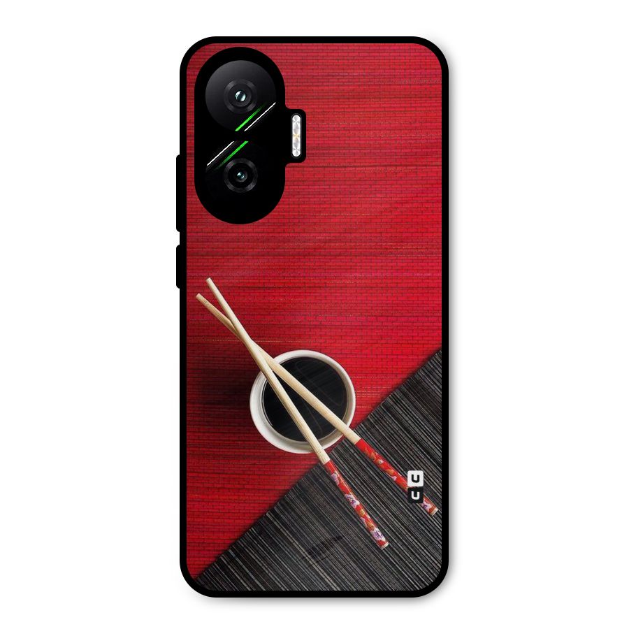 Chopstick Design Metal Back Case for Poco F7