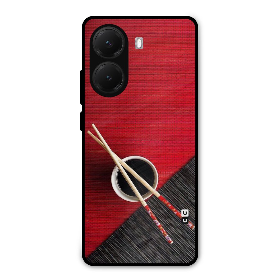 Chopstick Design Metal Back Case for Poco X7 Pro
