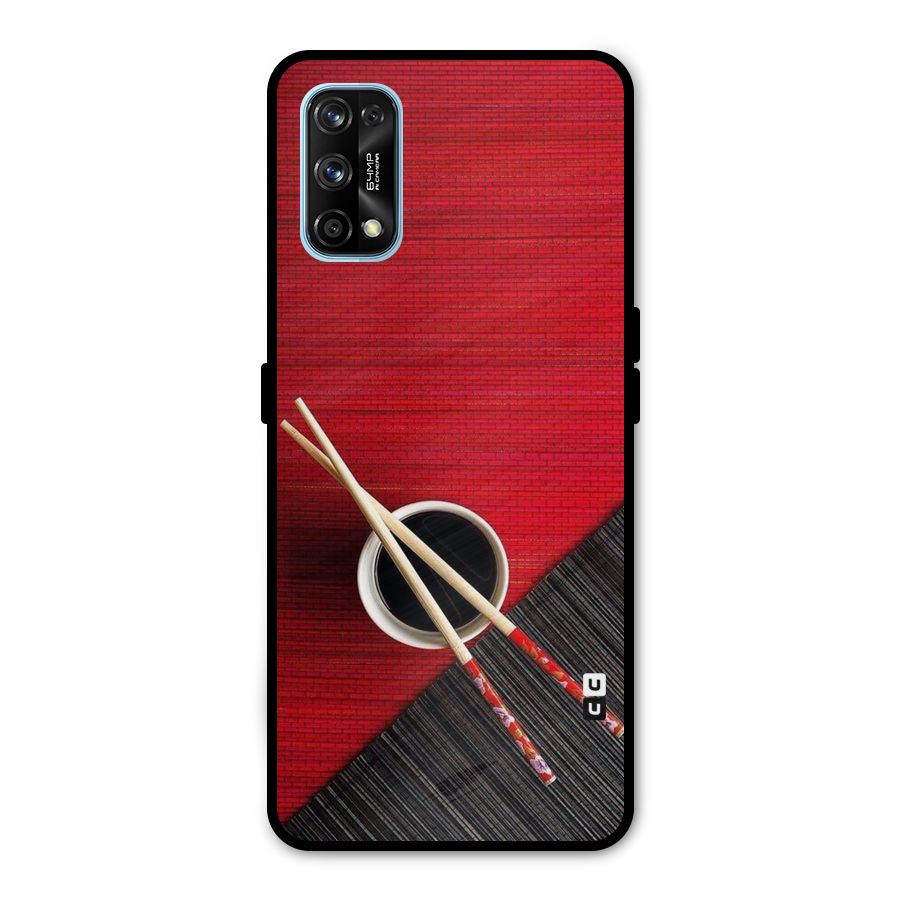 Chopstick Design Metal Back Case for Realme 7 Pro