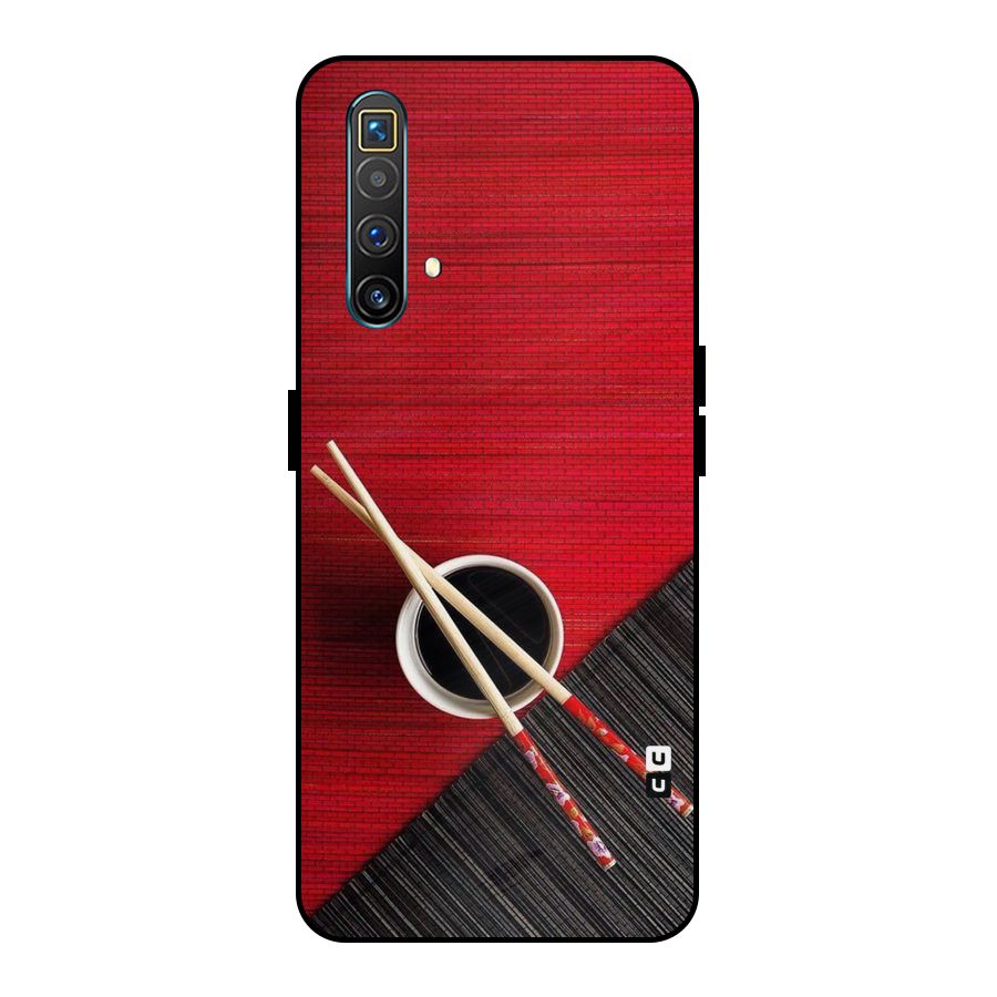 Chopstick Design Metal Back Case for Realme X3