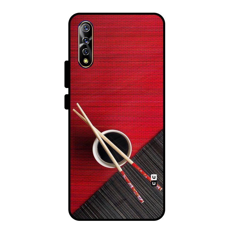 Chopstick Design Metal Back Case for Vivo S1