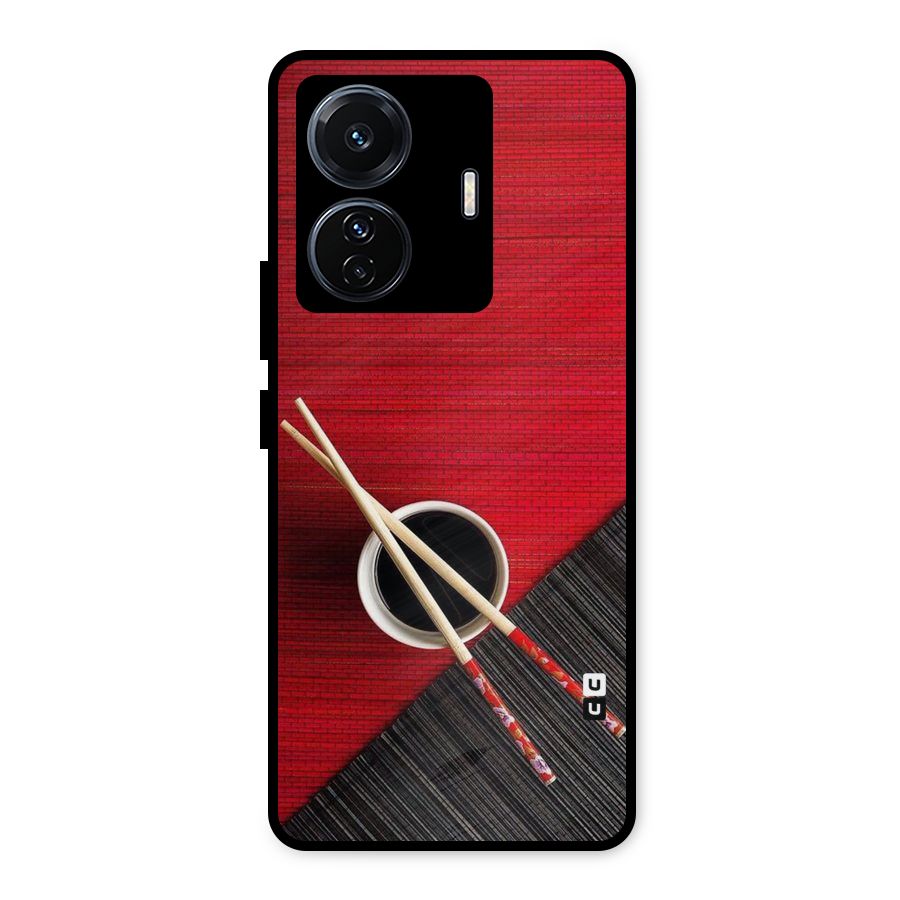 Chopstick Design Metal Back Case for Vivo T1 Pro