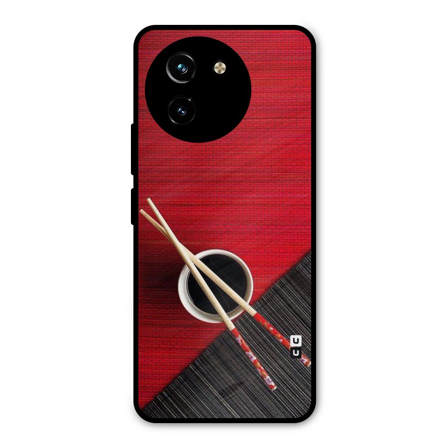 Chopstick Design Metal Back Case for Vivo T3x