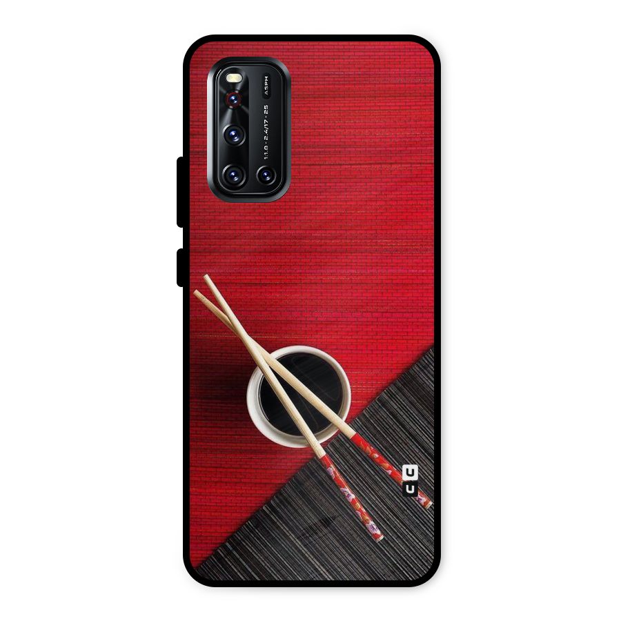 Chopstick Design Metal Back Case for Vivo V19