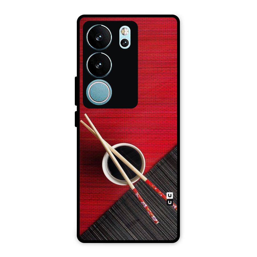 Chopstick Design Metal Back Case for Vivo V29