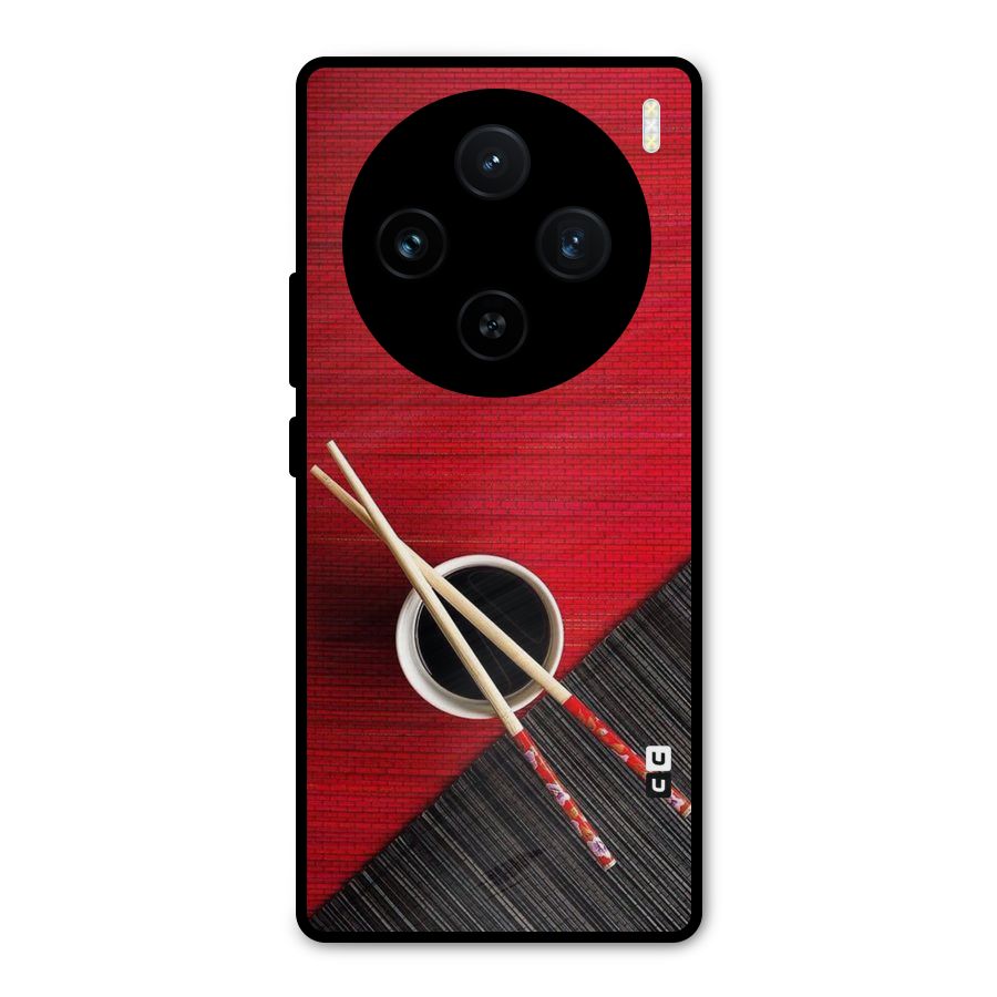 Chopstick Design Metal Back Case for Vivo X100