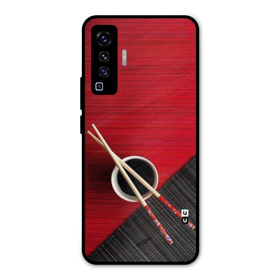 Chopstick Design Metal Back Case for Vivo X50