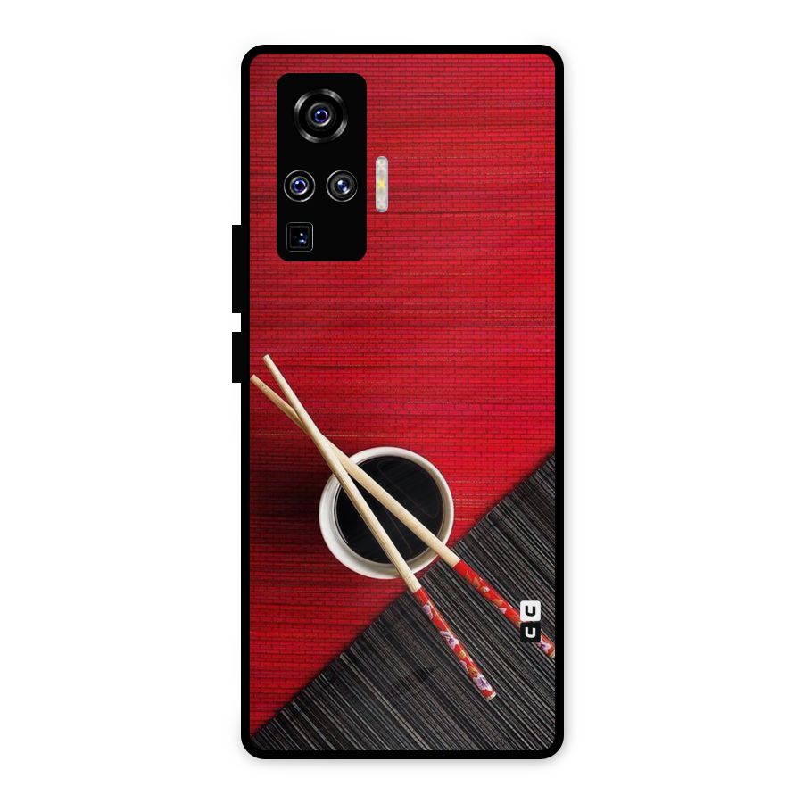 Chopstick Design Metal Back Case for Vivo X50 Pro