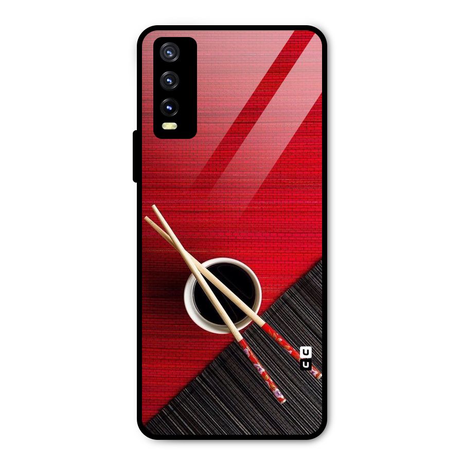 Chopstick Design Metal Back Case for Vivo Y20t