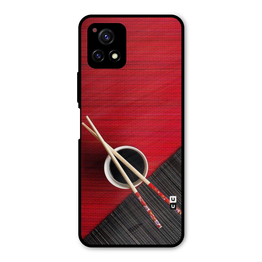 Chopstick Design Metal Back Case for Vivo Y72 5G