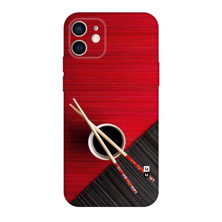 Chopstick Design Original Polycarbonate Back Case for iPhone 12