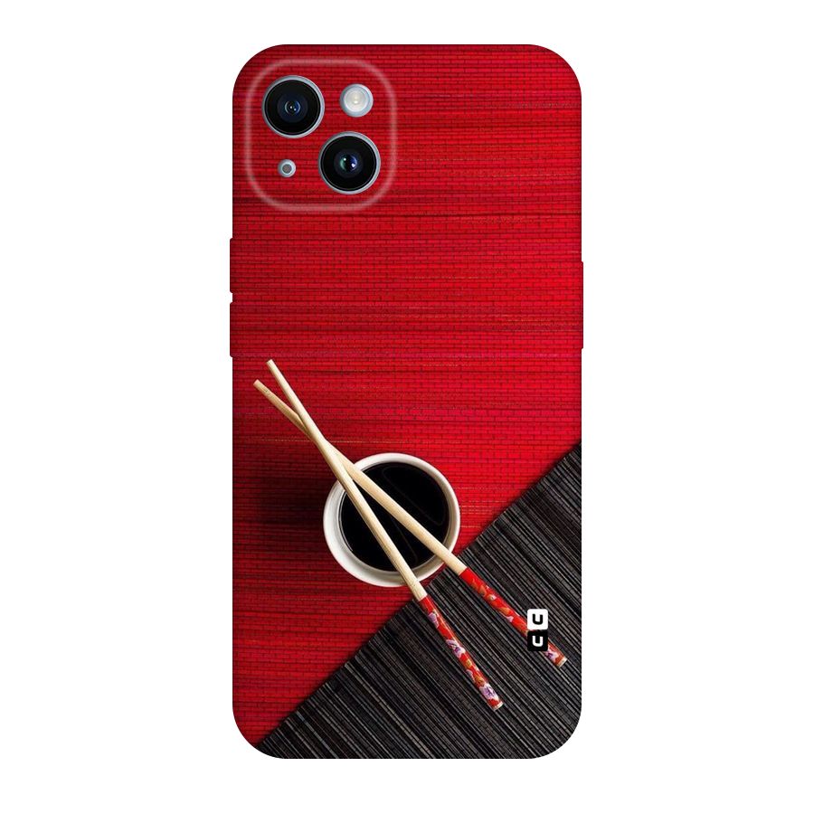 Chopstick Design Original Polycarbonate Back Case for iPhone 14