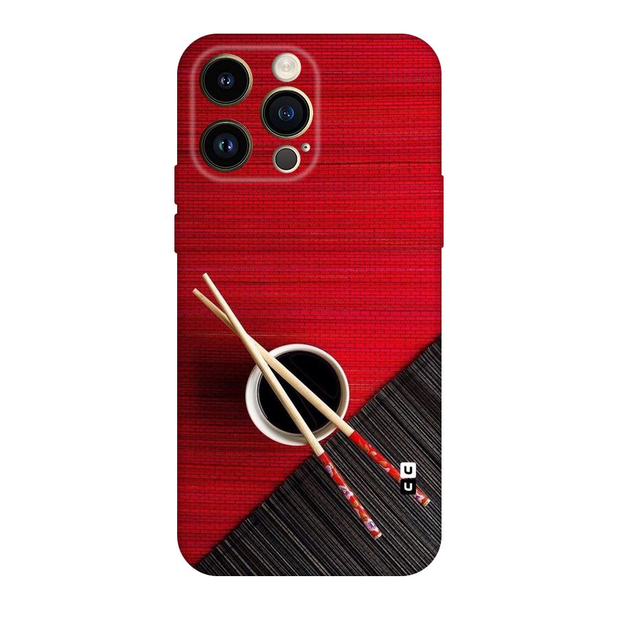 Chopstick Design Original Polycarbonate Back Case for iPhone 14 Pro Max