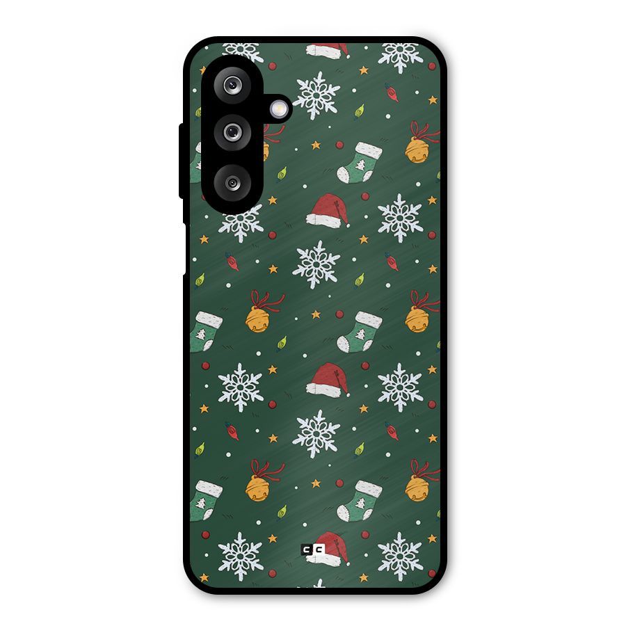 Christmas Call Metal Back Case for Galaxy M36