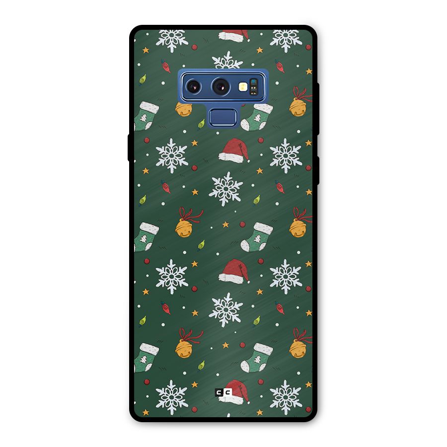 Christmas Call Metal Back Case for Galaxy Note 9