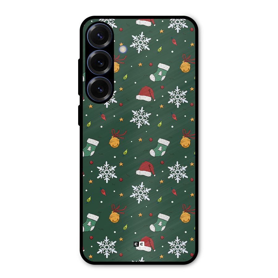 Christmas Call Metal Back Case for Galaxy S25 Plus