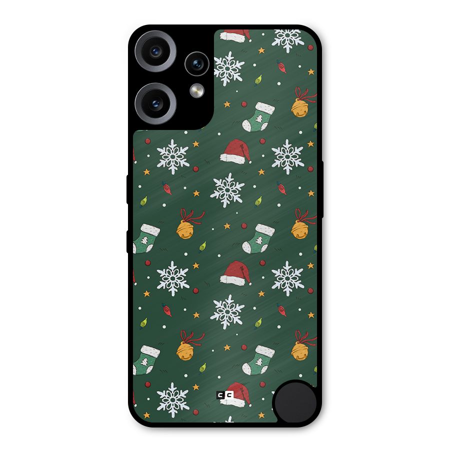 Christmas Call Metal Back Case for Nothing CMF Phone 2 Pro