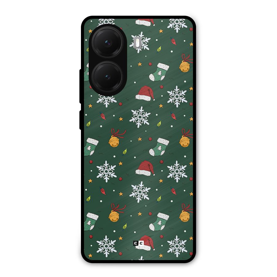 Christmas Call Metal Back Case for Poco X7 Pro
