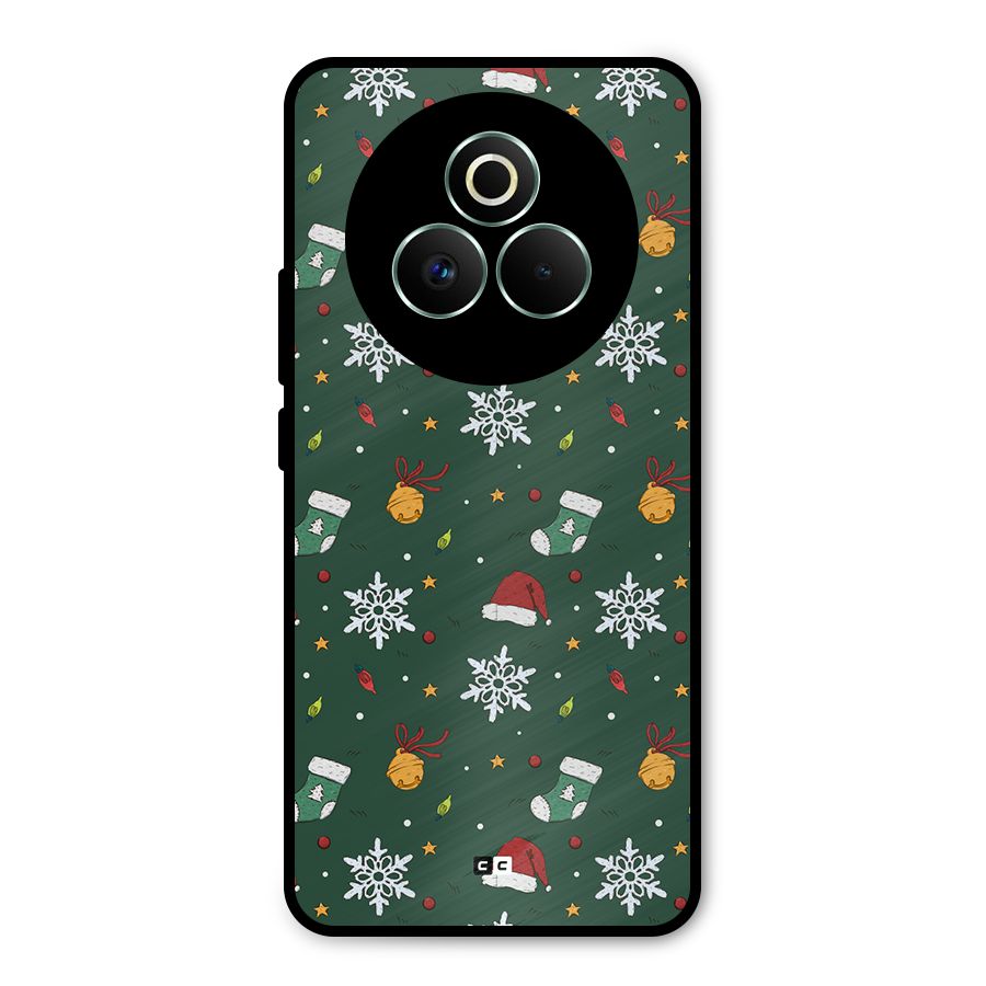 Christmas Call Metal Back Case for Realme P3 Pro
