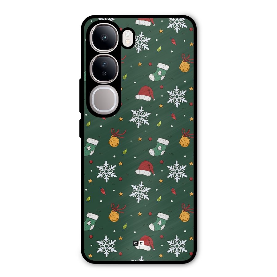Christmas Call Metal Back Case for Vivo Y300