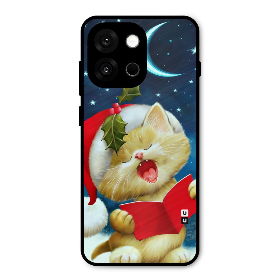 Christmas Cat Metal Back Case for OnePlus 13s
