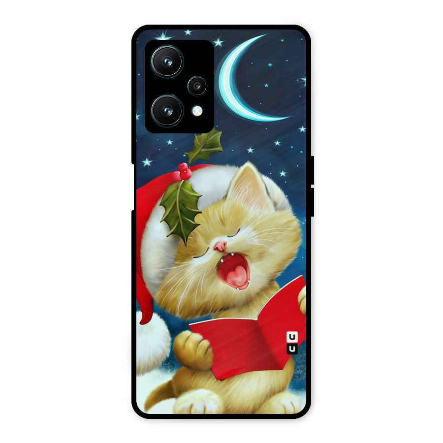 Christmas Cat Metal Back Case for Realme 9 Pro 5G
