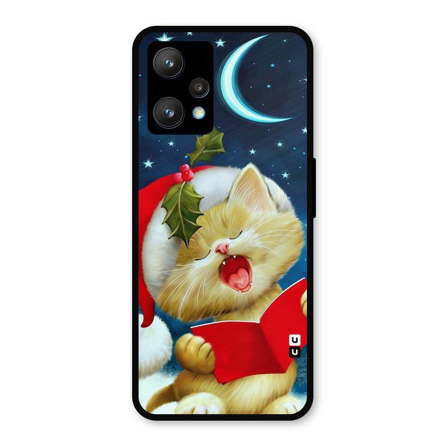 Christmas Cat Metal Back Case for Realme 9 Pro Plus 5G