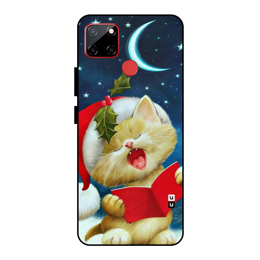 Christmas Cat Metal Back Case for Realme C12