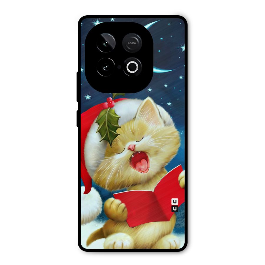 Christmas Cat Metal Back Case for iQOO Neo 10