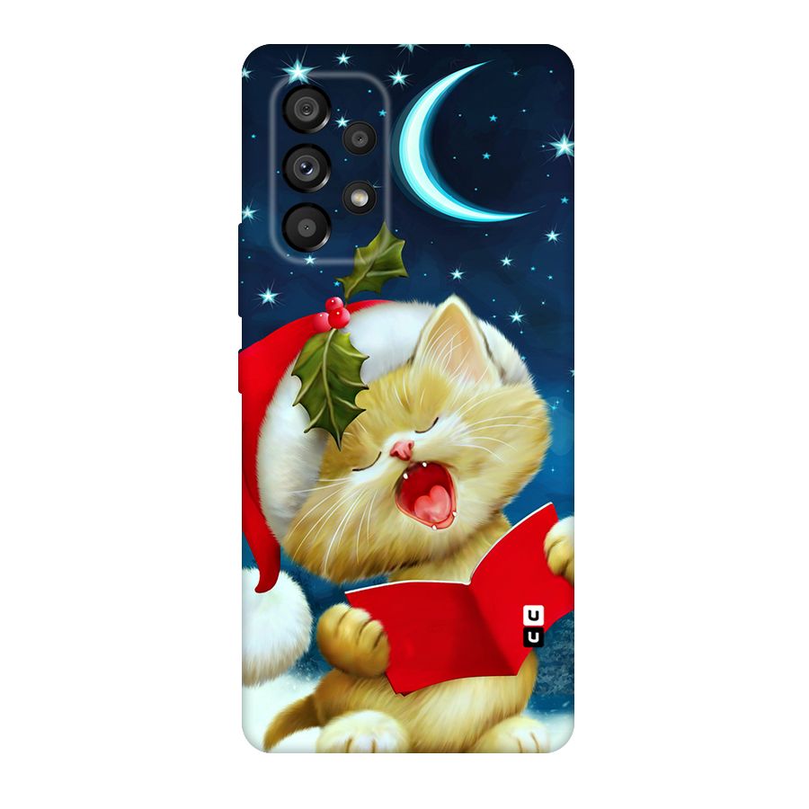 Christmas Cat Original Polycarbonate Back Case for Galaxy A53 5G