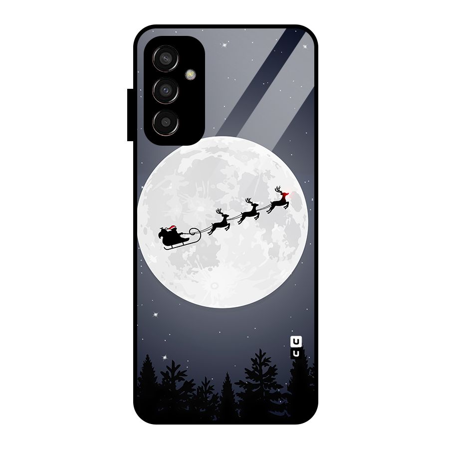 Christmas Nightsky Glass Back Case for Galaxy F13