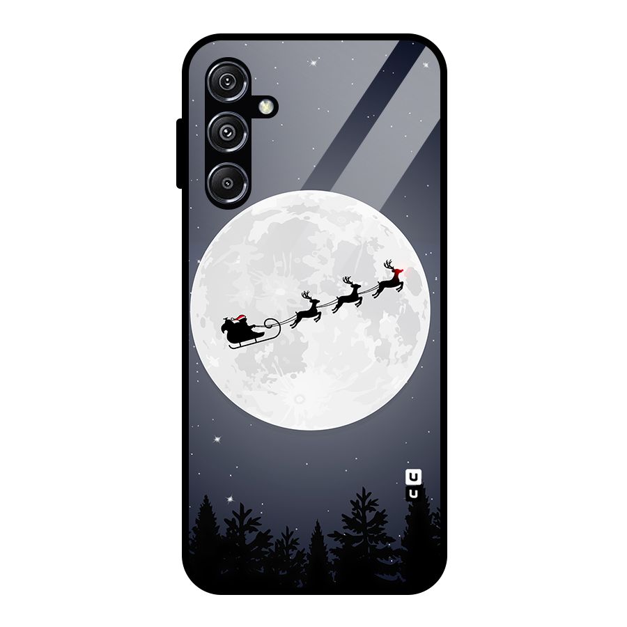 Christmas Nightsky Glass Back Case for Galaxy M34 5G