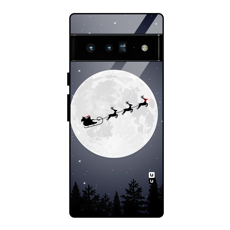 Christmas Nightsky Glass Back Case for Google Pixel 6 Pro