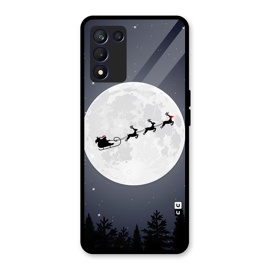 Christmas Nightsky Glass Back Case for Realme 9 5G Speed