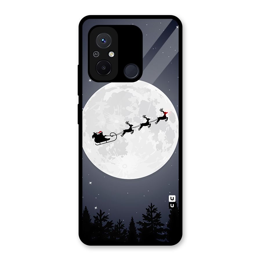 Christmas Nightsky Glass Back Case for Redmi 12C