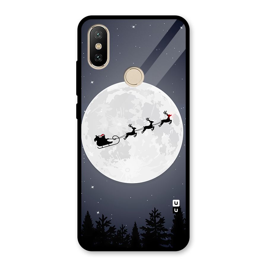 Christmas Nightsky Glass Back Case for Redmi A2